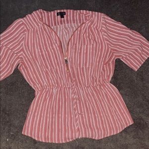 Pink &stripe top
